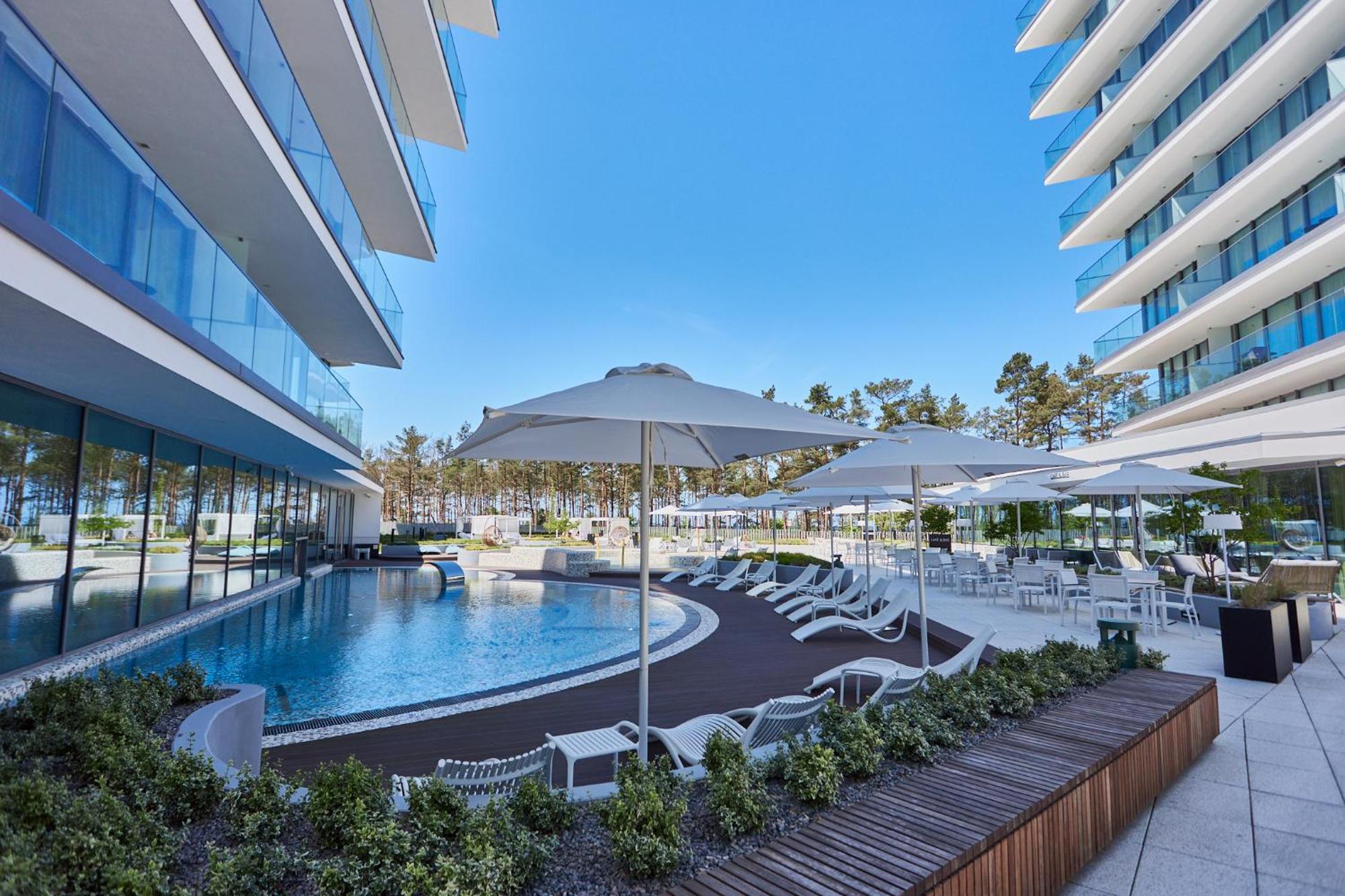 Wave De Luxe Studio Resort&Spa 755B - Sea View Miedzyzdroje Bagian luar foto