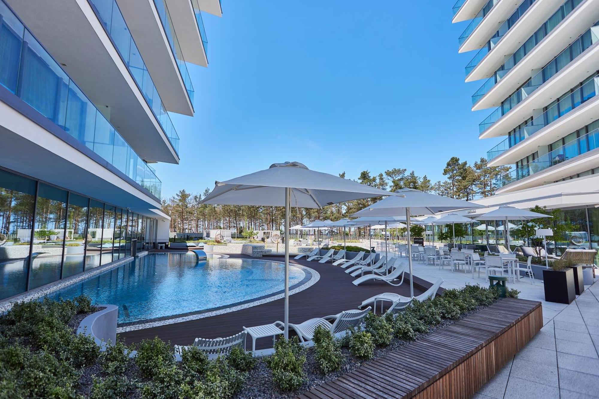 Wave De Luxe Studio Resort&Spa 755B - Sea View Miedzyzdroje Bagian luar foto